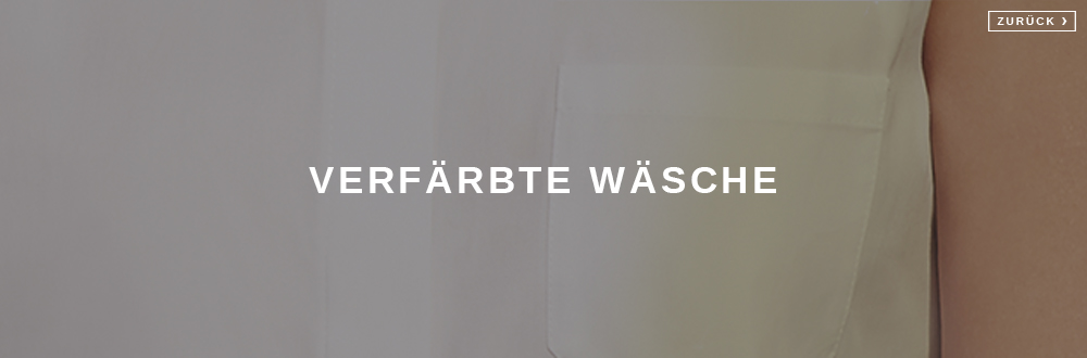 Verfärbte Wäsche